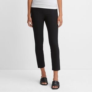 Vince Black Stitch Front Seam Ponte Legging Pants Size Small